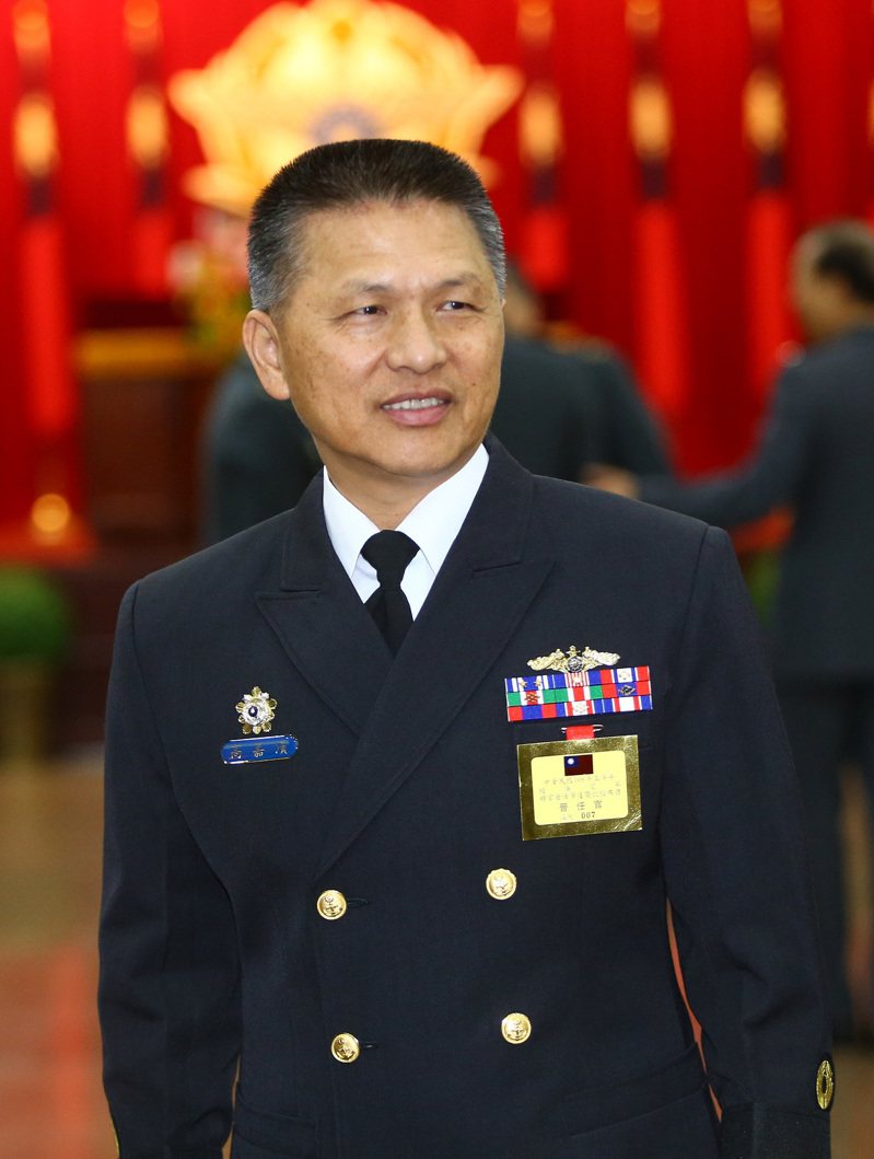 海軍艦隊指揮部指揮官高嘉濱一個月前提出退伍報告，無心繼續在海軍發展。記者陳柏亨／攝影