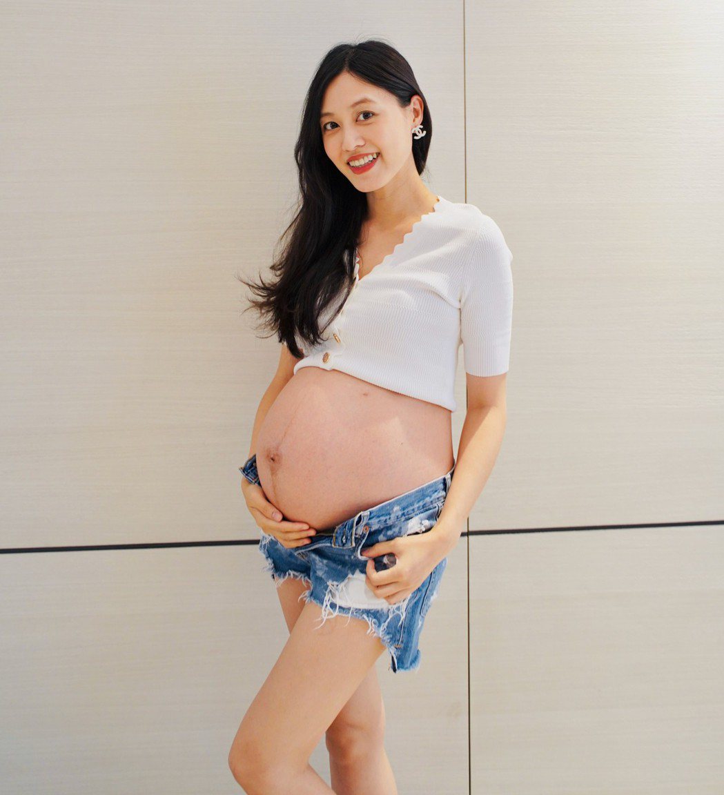 前主播郭惠妮透過試管懷上第2胎。圖／孕醫生殖中心提供