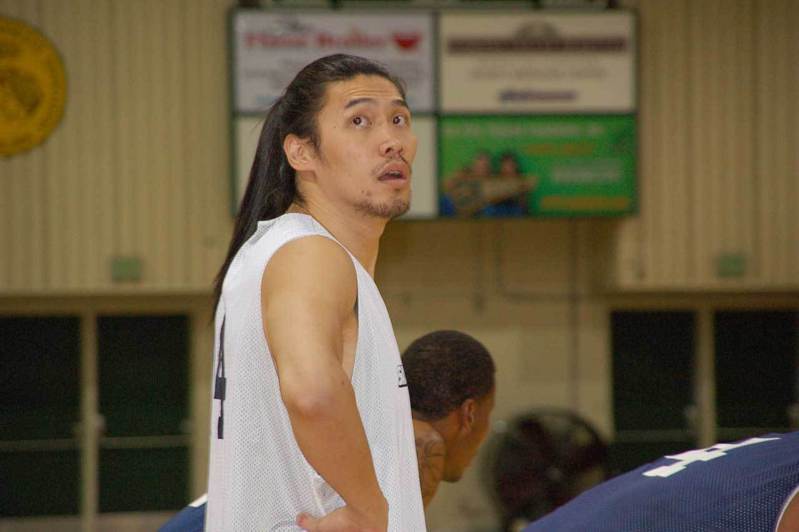 台灣的籃球好手曾文鼎早在10年前，就曾參加過祖魯聯盟的比賽適應美式球風與對抗。 陳光立／攝影