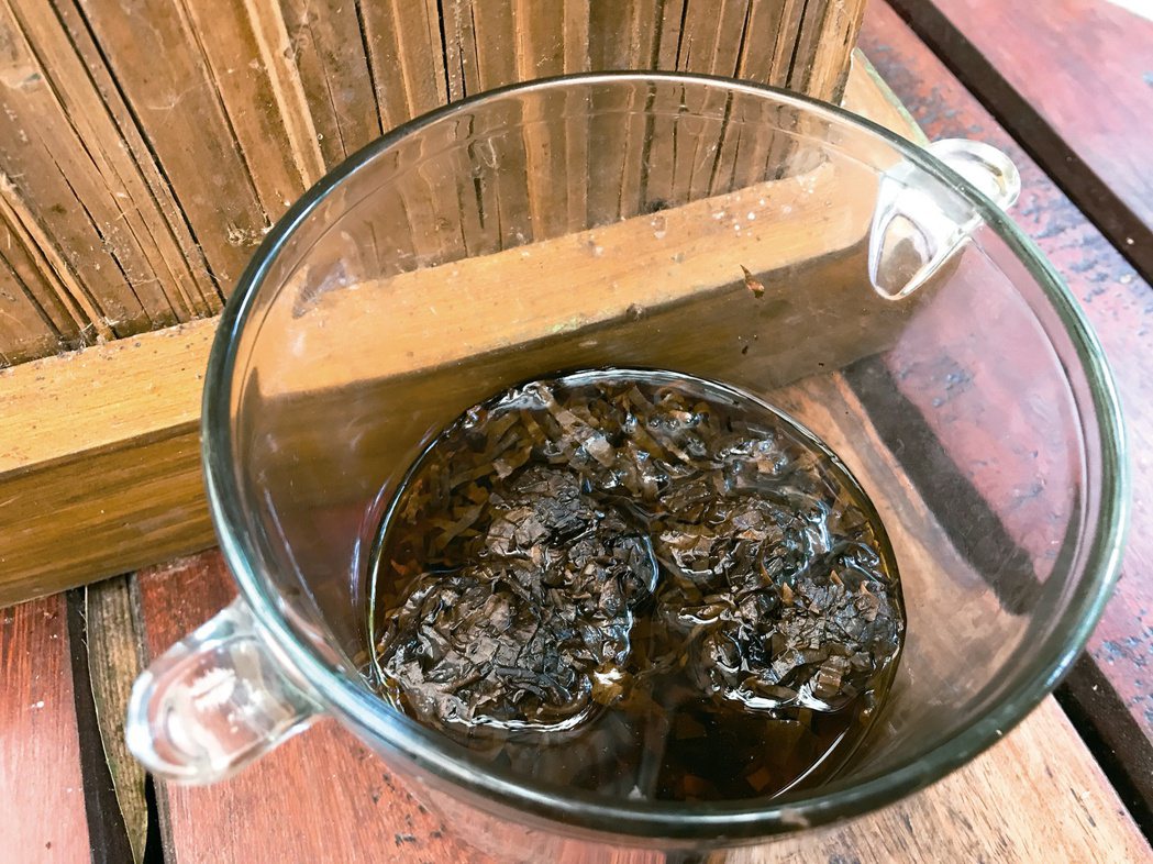 死藤水儀式所使用的神聖菸草水。 圖／麥浩斯提供、攝影／胖胖樹