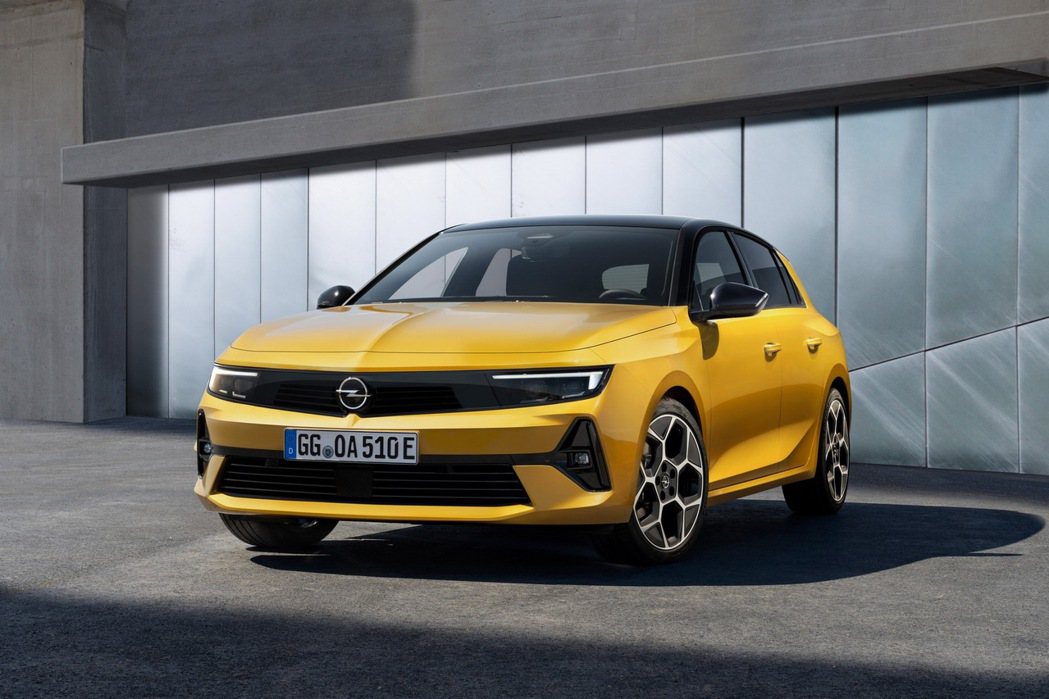 全新2022 Opel Astra。 摘自Opel