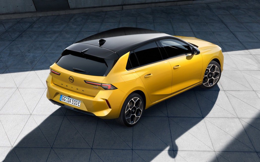 全新2022 Opel Astra。 摘自Opel