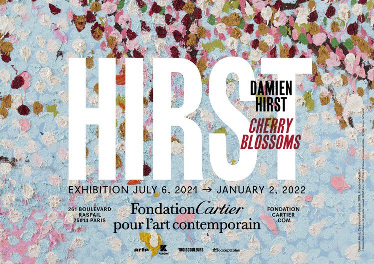 卡地亞當代藝術基金會宣布展出藝術家達米恩赫斯特最新大作「Cherry Bloss...