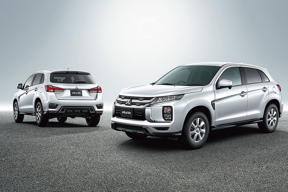 新年式日規三菱RVR新增鑽石白新車色可選。 圖／Mitsubishi Motors提供