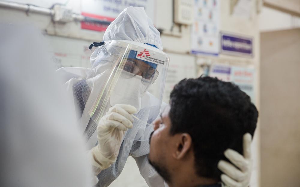 無國界醫生擴大在印度孟買的醫療工作，並採取預防措施。 圖／無國界醫生（MSF）©...