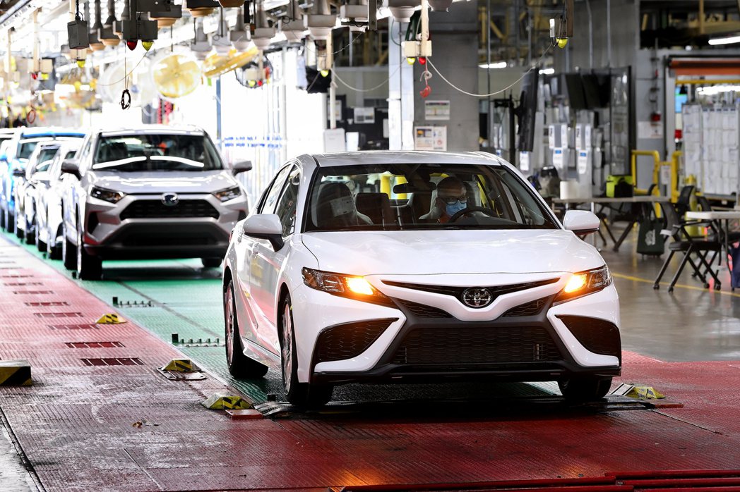 第1,000萬輛美製Toyota Camry日前於肯塔基廠下線。 摘自Toyota