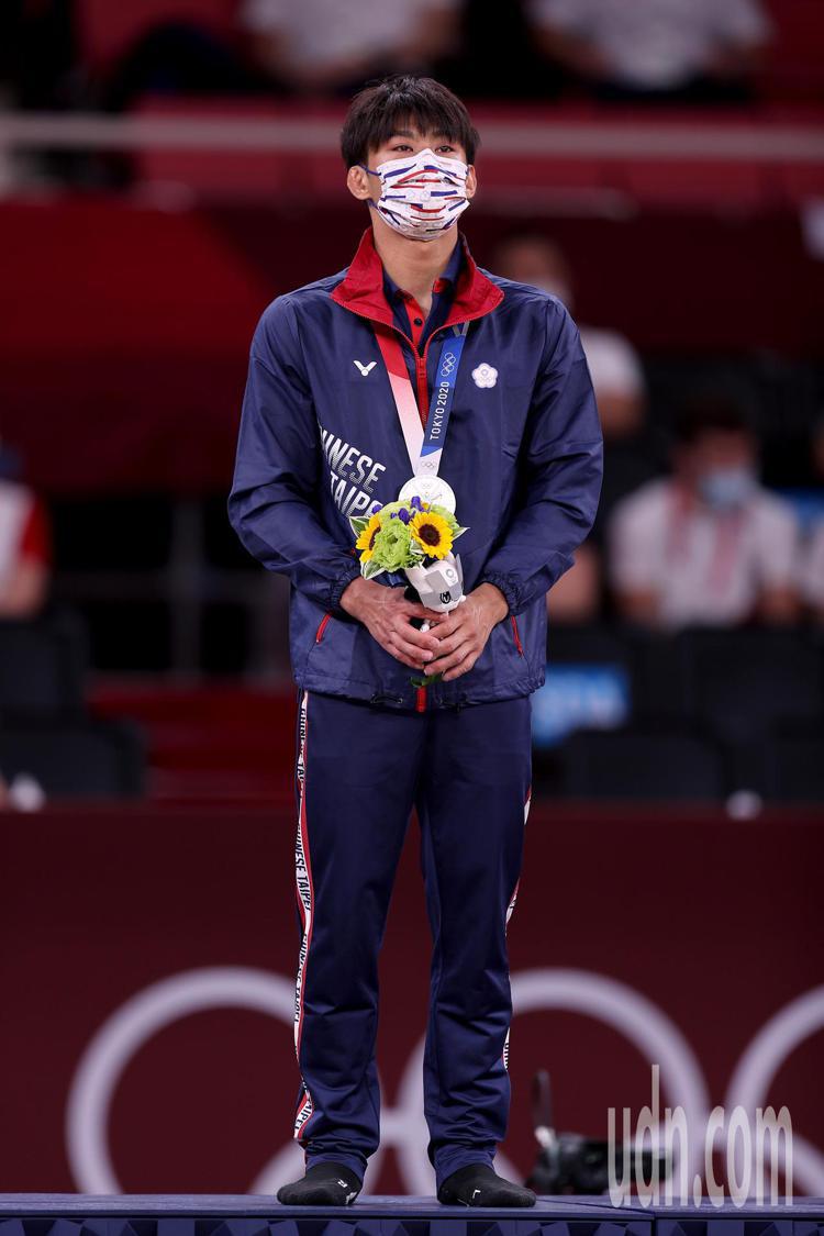 柔道男神楊勇緯首度征戰奧運，就拿下台灣史上首面柔道奧運銀牌。記者／余承翰攝影