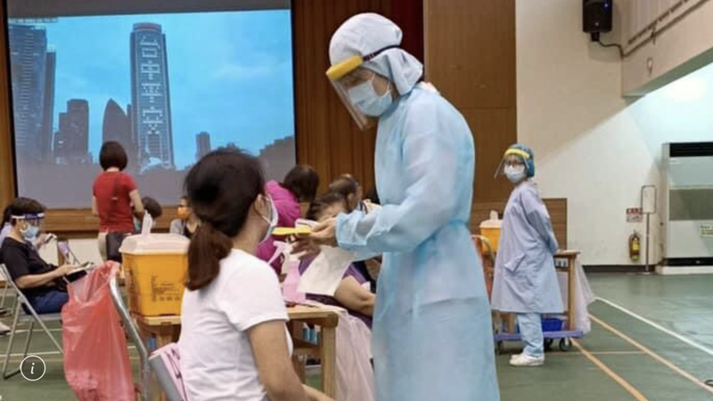 台中市補教業爭取打疫苗，並反映復課條件太嚴格。圖/聯合報系資料照片