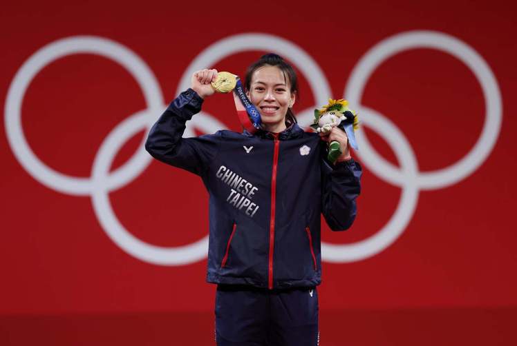 郭婞淳毫無懸念摘下東京奧運女子59公斤級金牌。特派記者余承翰／攝影