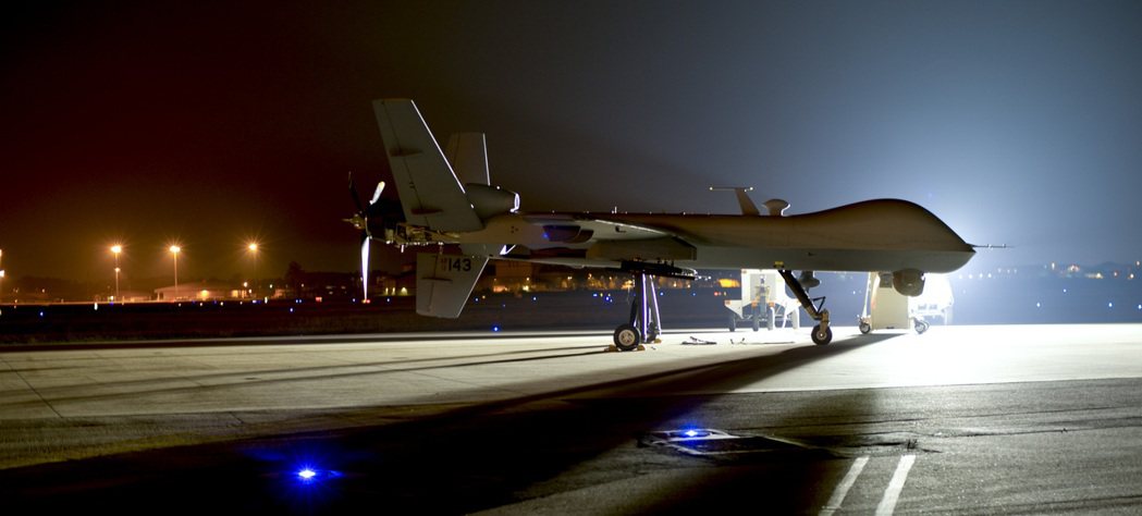 美國空軍的 MQ-9 Reaper 死神無人機。 圖／美國國防部
