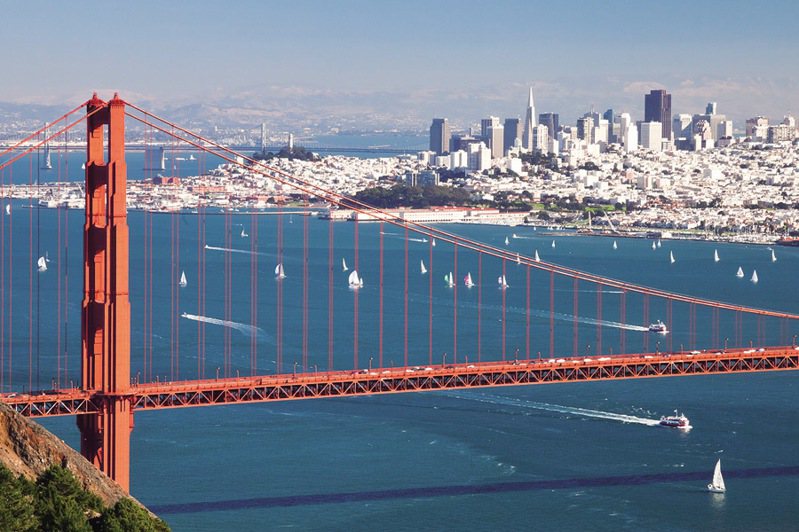 ▲舊金山地標金門大橋。 　圖：加州旅遊局／提供
