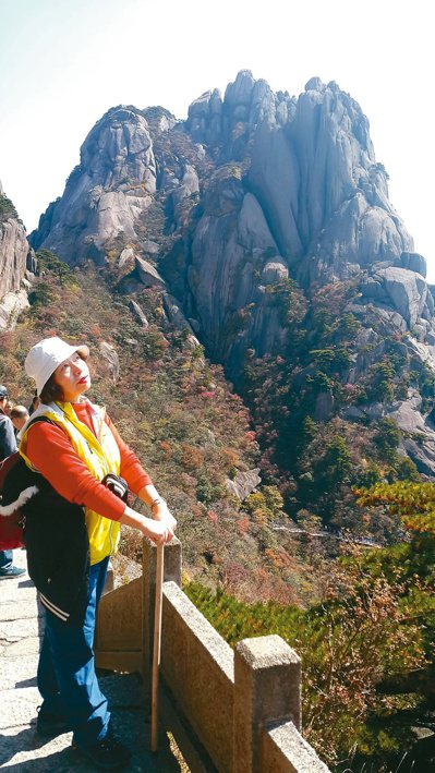 兩年前的黃山之旅成為果媽最懷念的一次旅遊。圖／林果提供