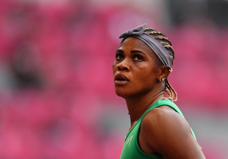 奈及利亞女子短跑選手奧哈巴雷。 路透社