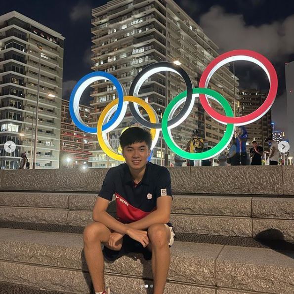 林昀儒4日在IG發文，分享參加奧運的心情。圖翻攝自林昀儒IG