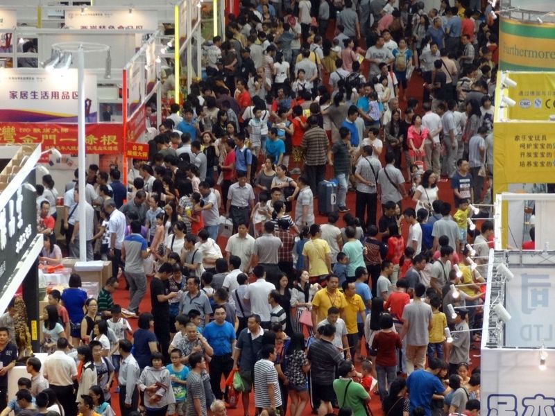 新冠病毒疫情發生前，前幾屆東莞台博會都吸引大批買家和群眾前往參觀。本報資料照片