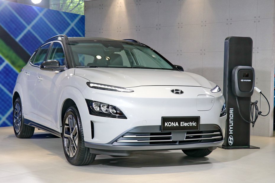 Hyundai KONA Electric限時優惠119.9萬起。 記者陳威任／攝影
