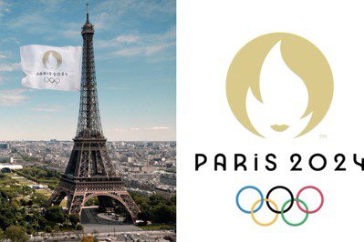 巴黎奧運用聖火、金牌拼出一張女性臉龐Logo 時尚之都果然很有設計感！