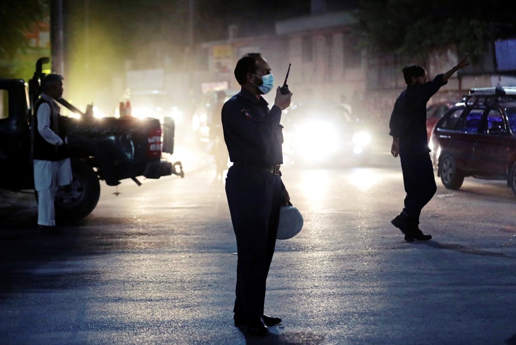 圖為發生在8月第一週的喀布爾爆炸案現場狀況。 圖／美聯社