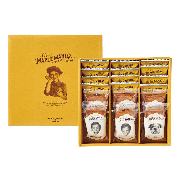 Maple mania經典禮盒950元（首度登台）。圖／新光三越提供