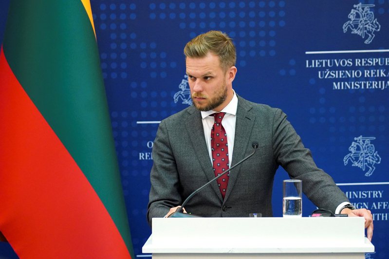 立陶宛外交部長藍斯柏吉斯。 路透社