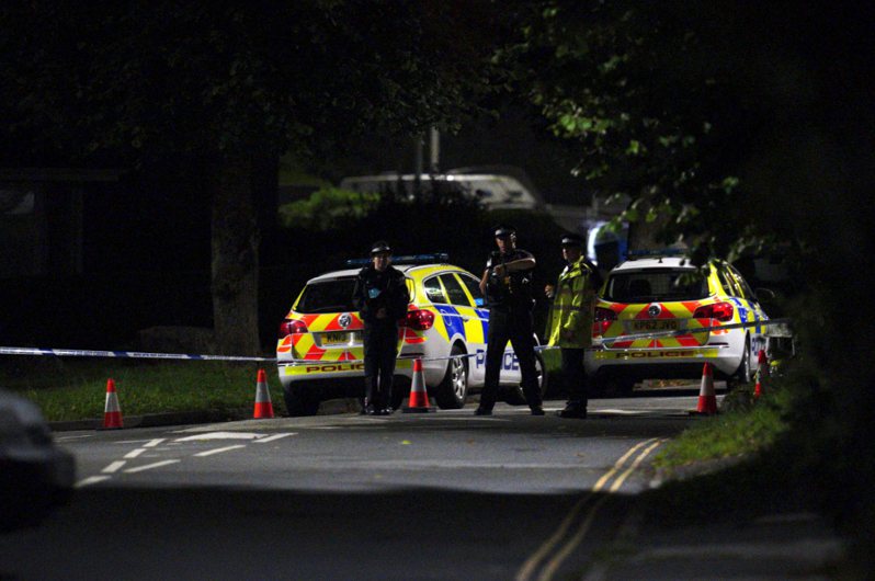 英国普利茅斯发生重大枪击案，死亡6人中包含1名持枪嫌犯。美联社(photo:UDN)