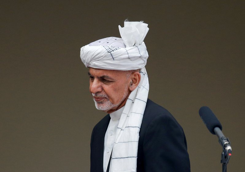 阿富汗总统甘尼。（路透）(photo:UDN)