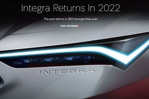 本田指標性雙門轎跑回歸　Acura Integra將於2022年春季登場