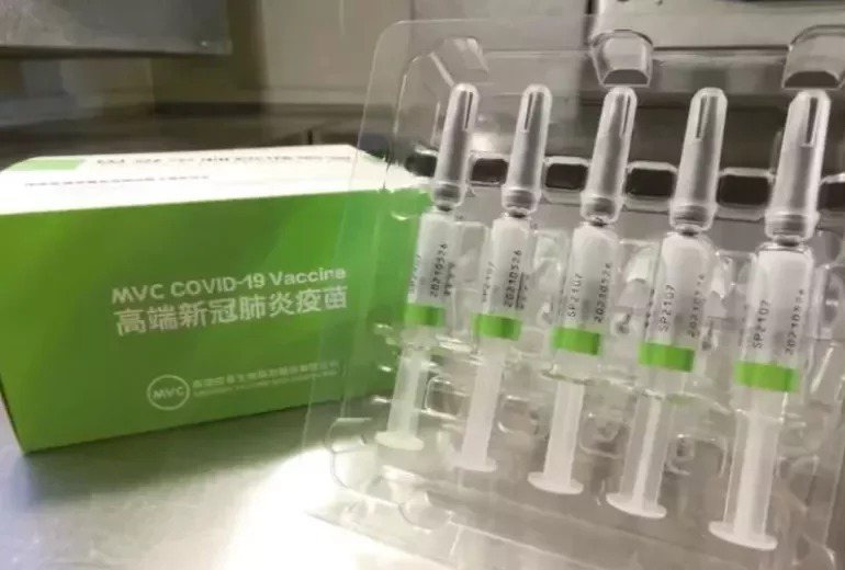 高端疫苗。 
 圖／台灣食藥署提供