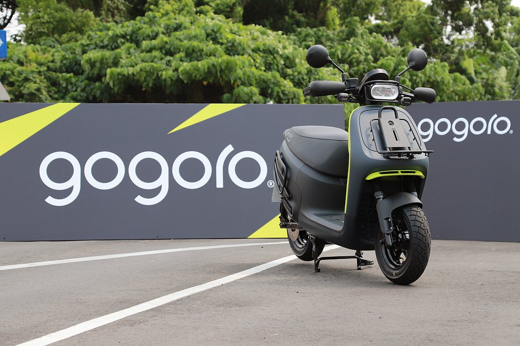 Gogoro公布，10月Gogoro智慧電動機車掛牌數與訂單數都創下自去年10月以來的最高紀錄。 記者張振群／攝影