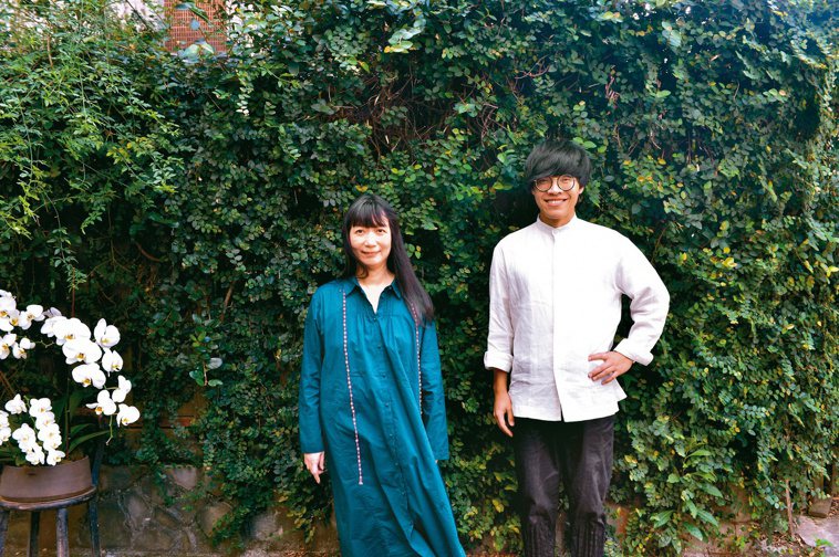 歌手盧廣仲(右)是蔡璧名粉絲，為了學太極拳拜蔡璧名為師。圖／蔡璧名提供