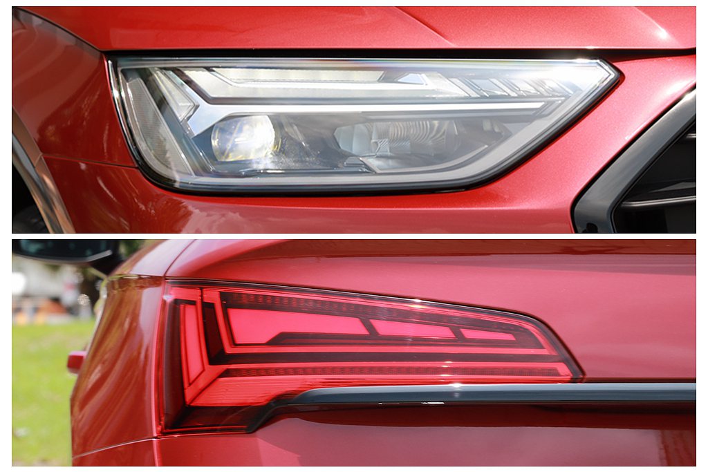 Audi Q5 Sportback全車型都將LED極光頭燈組、極線LED識別燈以...