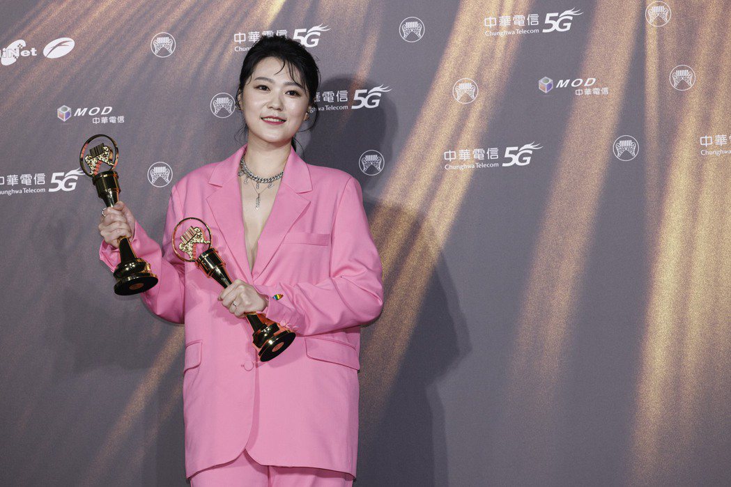 第32屆金曲獎最佳台語女歌手獎由曹雅雯獲得。記者李政龍／攝影