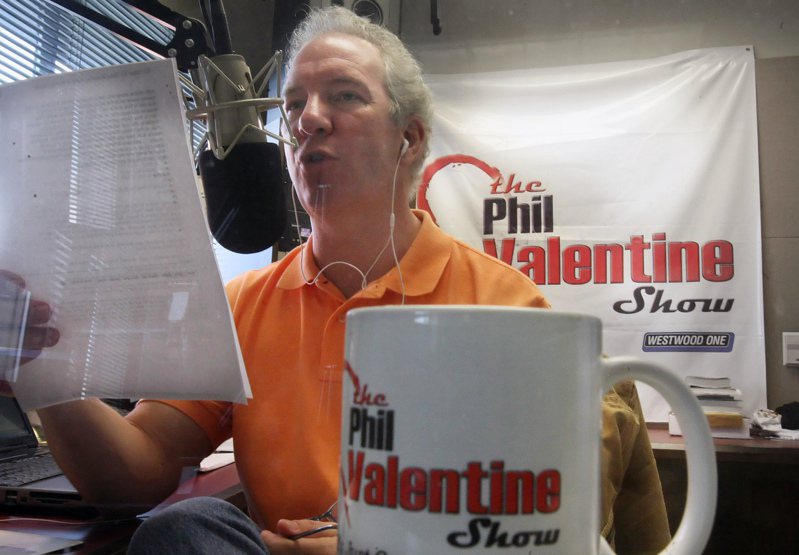 美国电台主持人瓦伦坦（Phil Valentine）染疫不敌病毒逝世，享寿61岁。 美联社(photo:UDN)