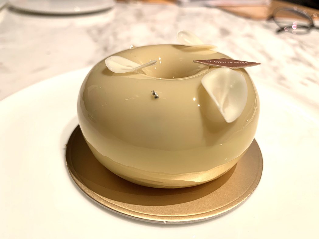 林一峰精選菜色／畬室法式巧克力甜點創作「金桔茉莉」。圖／林一峰 提供