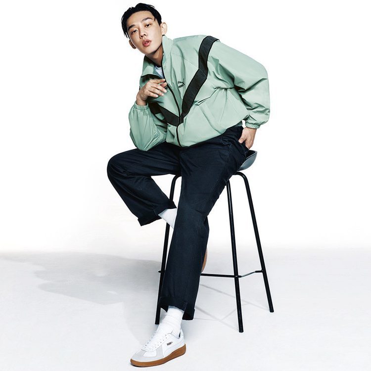 劉亞仁受到PUMA邀請擔任韓國形象大使，並拍攝一系列詮釋鞋款的帥照。圖／摘自instagram