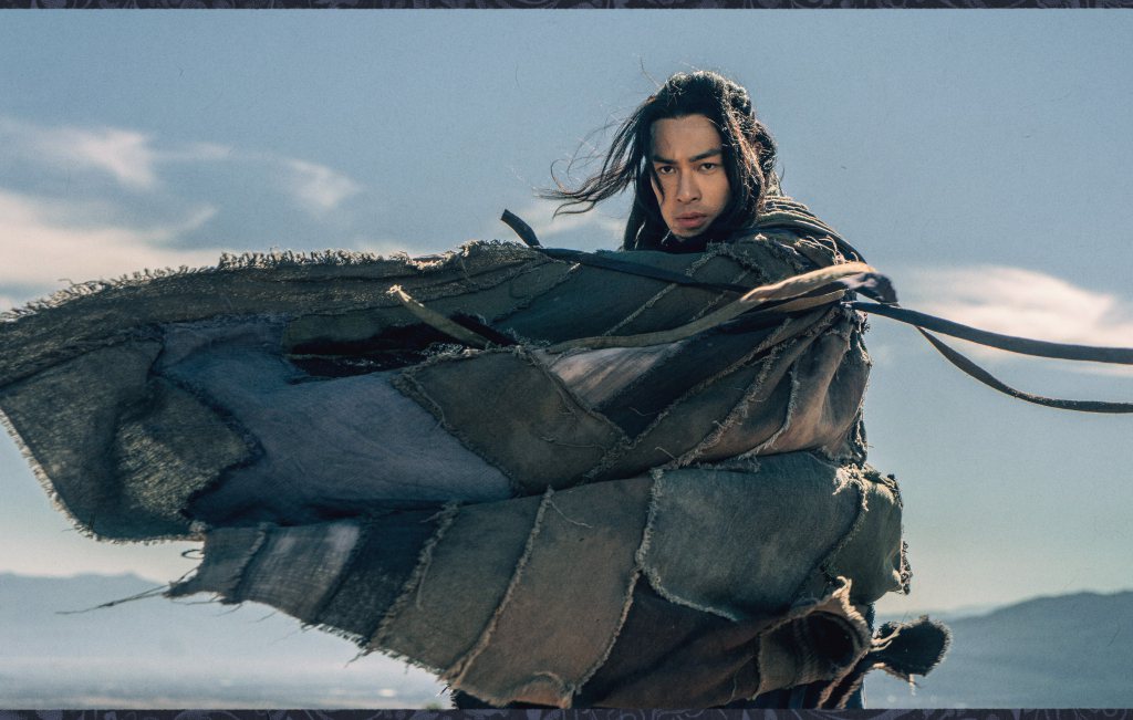 楊祐寧在「天龍八部」中飾演充滿英雄霸氣的男主角喬峰。圖／myVideo提供