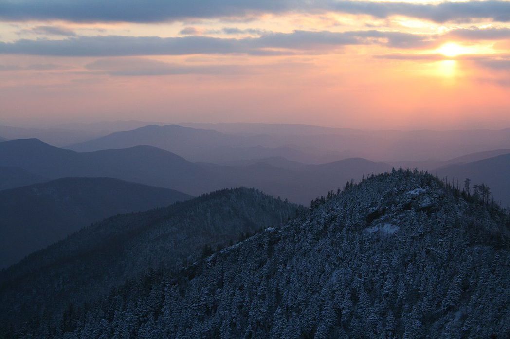 位於美國東部的大煙山國家公園（Great Smoky Mountains National Park）。 圖／維基共享