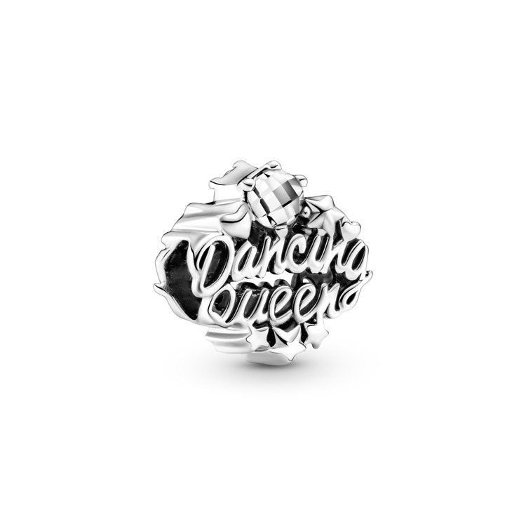 Pandora Dancing Queen鏤空925銀串飾，1,580元。圖／P...