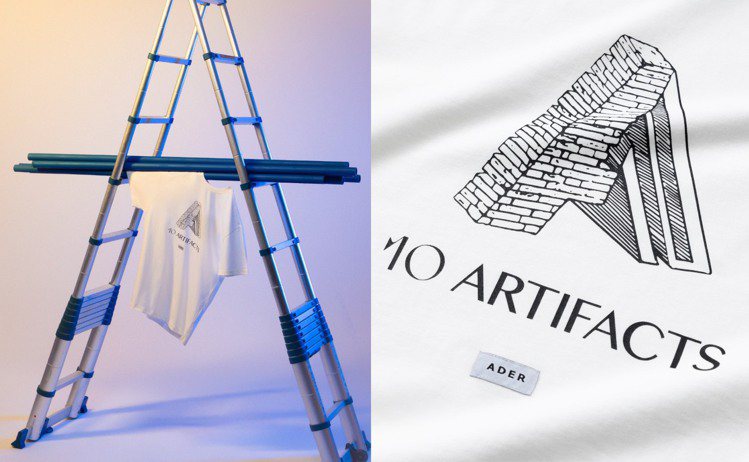 ADER x ARTIFACTS推出聯名T恤。圖／ARTIFACTS提供