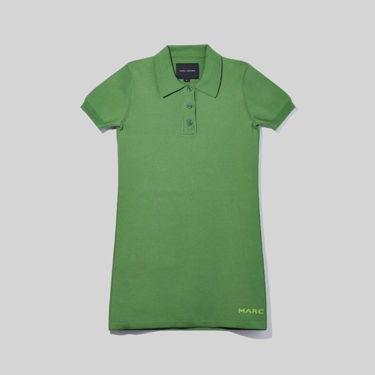 草綠色網球洋裝，14,900元。圖／Marc Jacobs提供