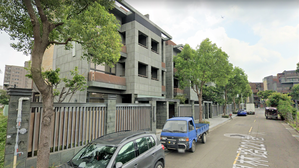 林口天地朗朗社區 取自google街景圖