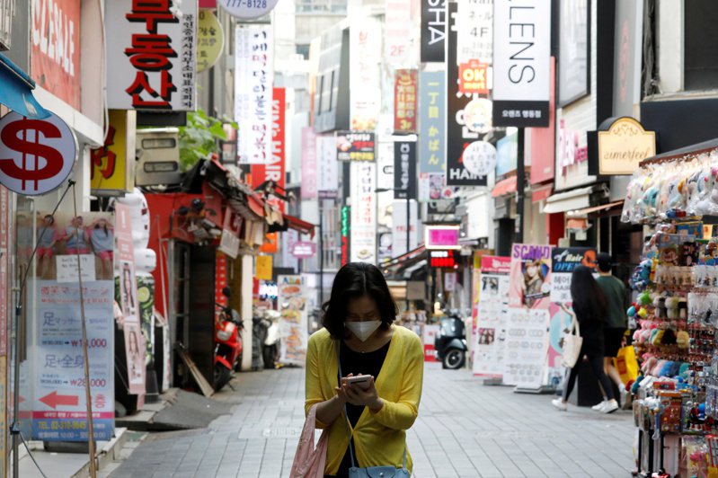 南韩通膨率连五个月超过央行目标。路透(photo:UDN)