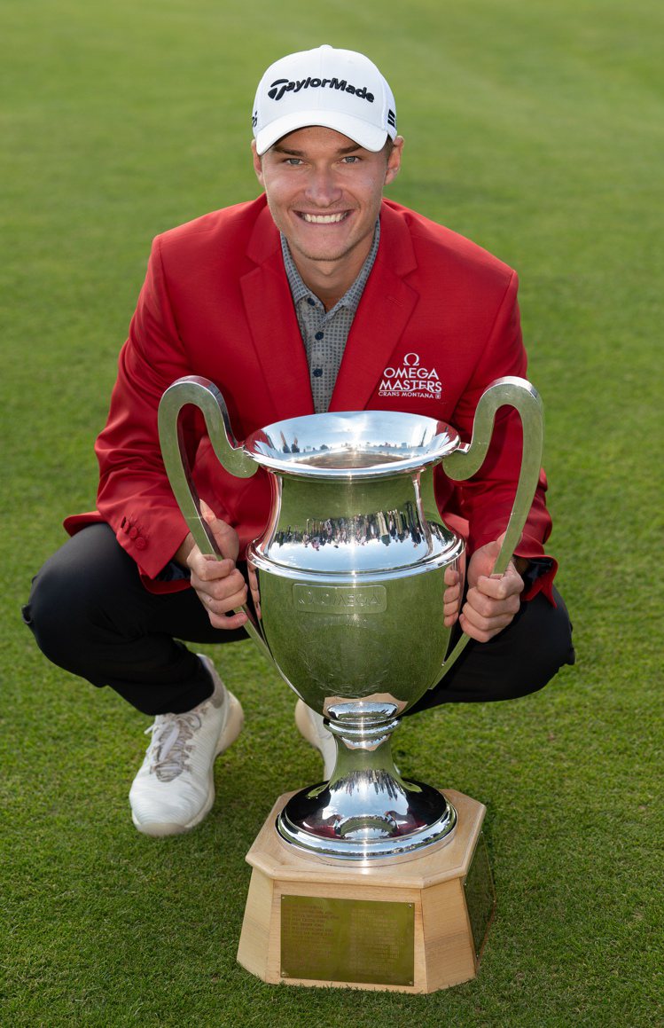 第74屆歐米茄高爾夫球名人賽由來自丹麥的好手Rasmus Højgaard獲得冠軍殊榮。圖 / OMEGA提供