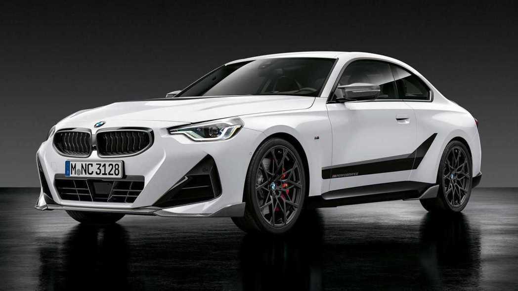 BMW針對2 Series Coupe推出M Performance套件，進一步強化運動感。 圖／BMW提供
