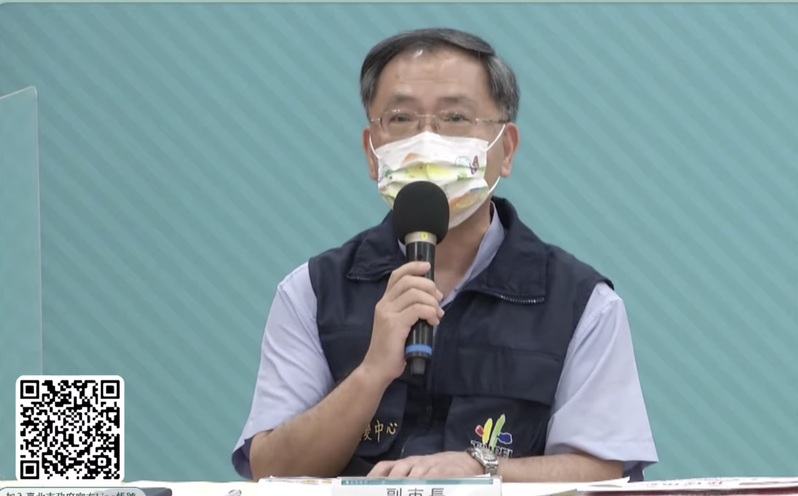 台北市副市長蔡炳坤表示，若校園接種有殘劑的話，同意諮詢教職員意願進行接種。圖／截自柯文哲YouTube