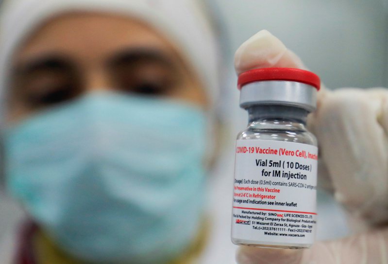大陆科兴疫苗开始在南非展开孩童等未成年人的第三期试验。路透(photo:UDN)