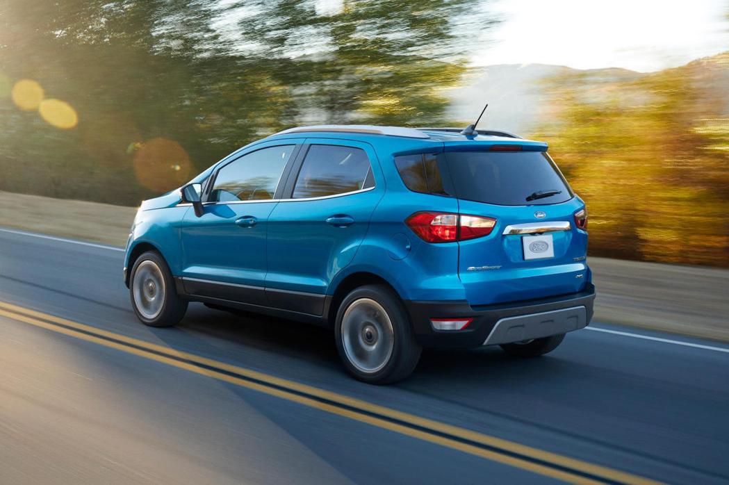 Ford EcoSport未來將在美國停售。 圖／Ford提供