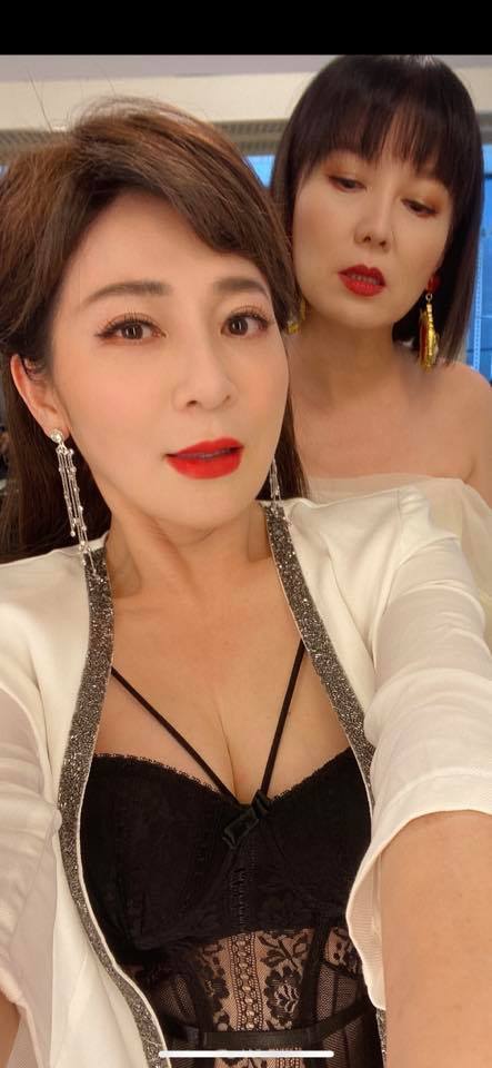 王彩樺與苗可麗。圖／擷自臉書