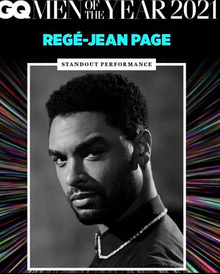 Regé-Jean Page近期更登上十月號英國版GQ時尚雜誌封面、並獲選為20...