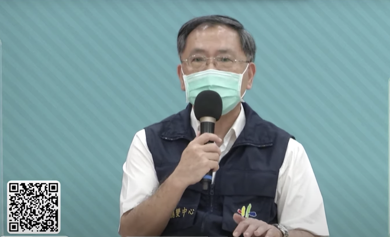 台北市副市長蔡炳坤表示，北市針對校園BNT殘劑訂定4點原則。圖／截自柯文哲YouTube